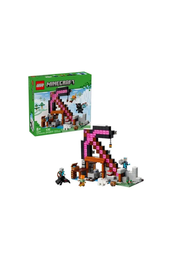 21277 Lego Minecraft Kazma Madeni 530 parça +8 yaş