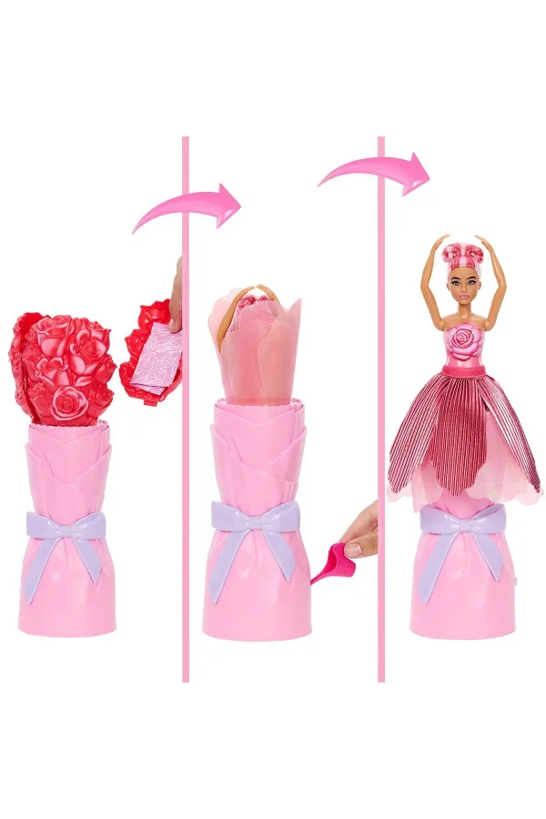 JMF59 Barbie Petal Pop - Kırmızı Gül JMF59 Barbie Petal Pop - Kırmızı Gül