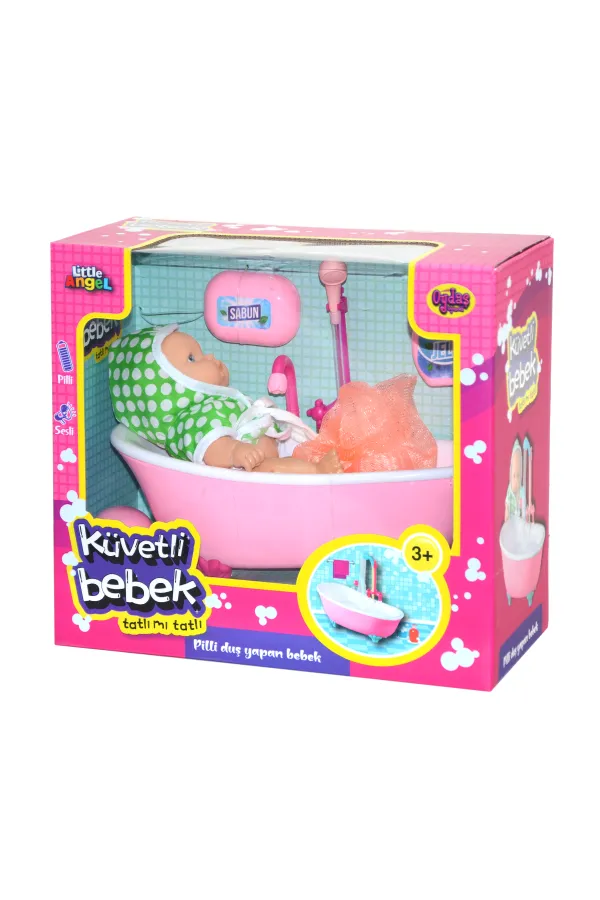 02605 Oydaş, Pilli Küvette Duş Yapan Bebek 02605 Oydaş, Pilli Küvette Duş Yapan Bebek