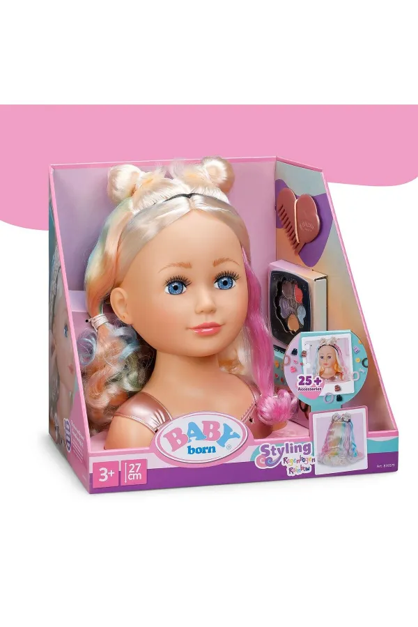 839379 Baby Born Gökkuşağı Saç Tasarım Seti 839379 Baby Born Gökkuşağı Saç Tasarım Seti