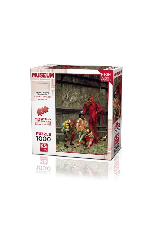 20662 Jesters Playing Cochonnet 1000 Parça Puzzle -KS Puzzle 20662 Jesters Playing Cochonnet 1000 Parça Puzzle -KS Puzzle