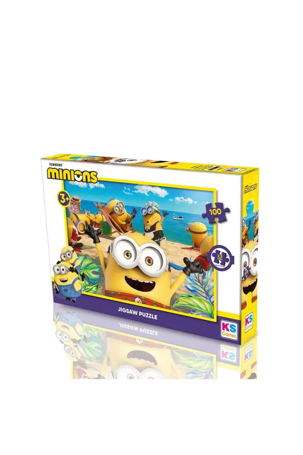 MO 714 MINIONS 100 PARÇA LİSANSLI PUZZLE