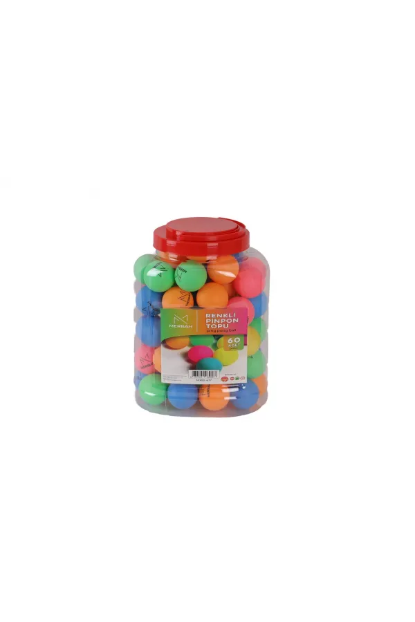 MRB-417 PİNPON TOPU RENKLİ KARIŞIK 60X24 MRB-417 PİNPON TOPU RENKLİ KARIŞIK 60X24