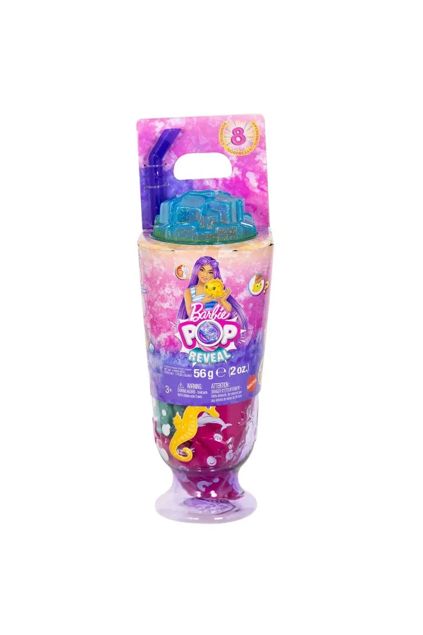 JKF61 Barbie POP Reveal Sürpriz Bebek - Sarı Saçlı