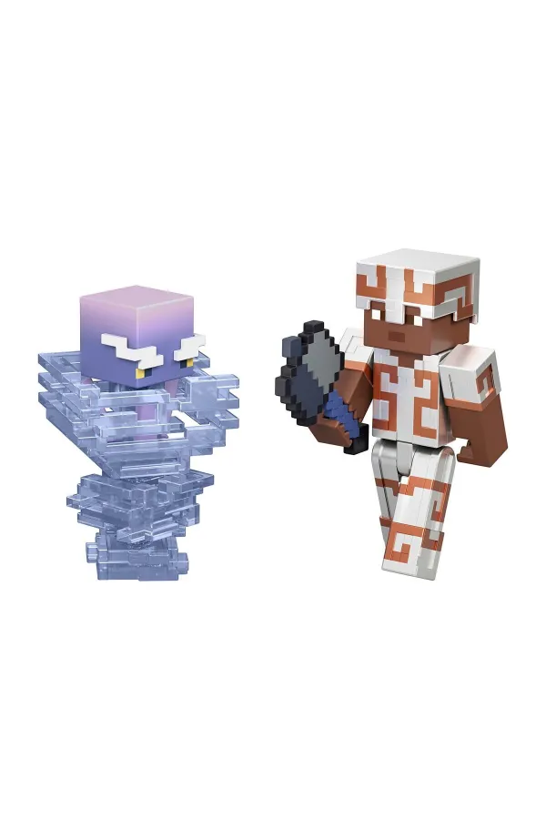 JKK15 HLB21 Minecraft 3lü Aksiyon Figür Seti 8 cm