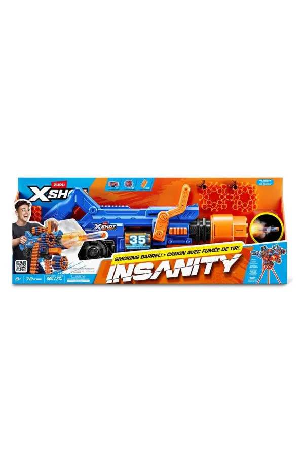 S00007914 SUN-ZUR-X-SHOT SİLAH SÜNGER ATAN 72 MERMİLİ