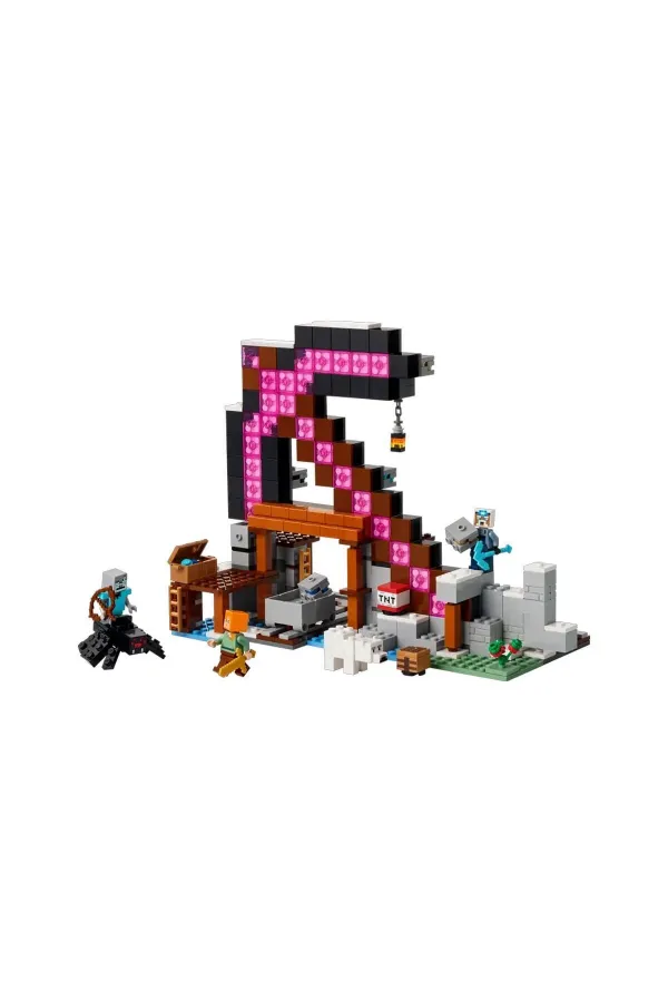 21277 Lego Minecraft Kazma Madeni 530 parça +8 yaş