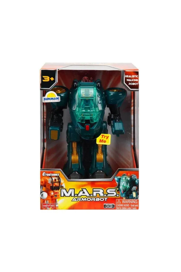 40497 M.A.R.S Sesli ve Işıklı Zırhlı Robot