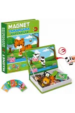 1512  Magnet Tamamlama - Hayvanlar/ +3 yaş