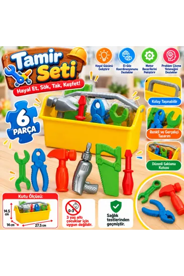 01758 Teknik Tamir Çantası 01758 Teknik Tamir Çantası