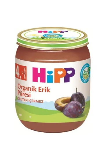 Organik Erik Püresi 125 Gr