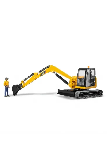 Cat Mini Ekskavatör Ve İnşaat İşçisi BR02466 Cat Mini Ekskavatör Ve İnşaat İşçisi BR02466