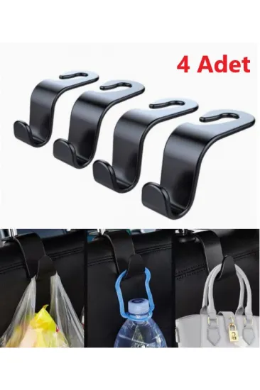 4 Adet Araba Koltuk Arkası Askı 4 Adet Araba Koltuk Arkası Askı