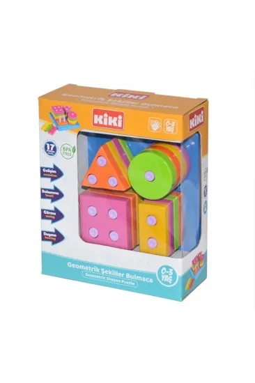 AE-1410 KİKİ GEOMETRİK ŞEKİLLER BULMACA