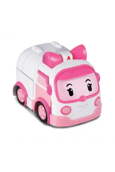 Robocar Poli Transforming Robot Figür Amber Robocar Poli Transforming Robot Figür Amber
