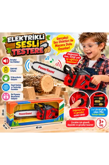 80192 , Sesli Motorlu Testere 80192 , Sesli Motorlu Testere