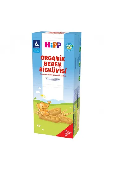 Organik Bebek Bisküvisi 180 Gr Organik Bebek Bisküvisi 180 Gr