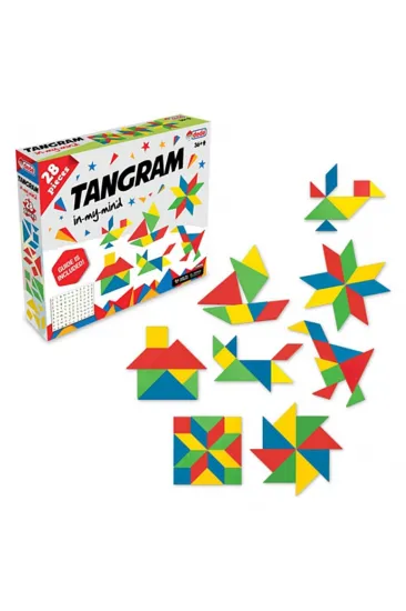 Kutulu Tangram 28 Parça Kutulu Tangram 28 Parça