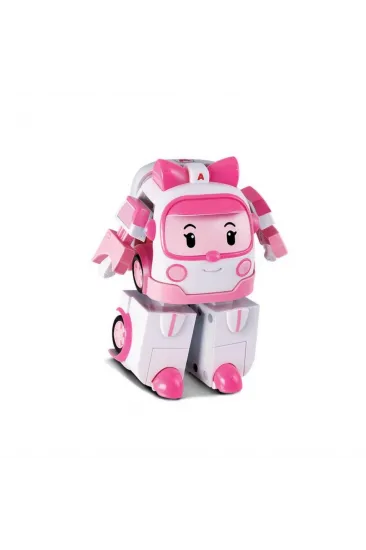 Robocar Poli Transforming Robot Figür Amber Robocar Poli Transforming Robot Figür Amber
