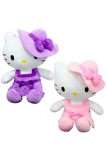 Peluş Hello Kitty Elbiseli Şapkalı 36 cm Peluş Hello Kitty Elbiseli Şapkalı 36 cm