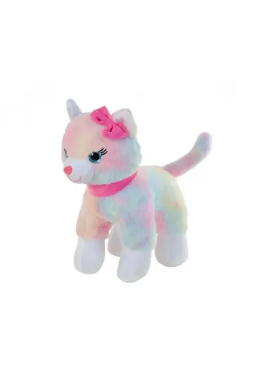 62555 30 cm Pembe Tokalı Kedi 62555 30 cm Pembe Tokalı Kedi