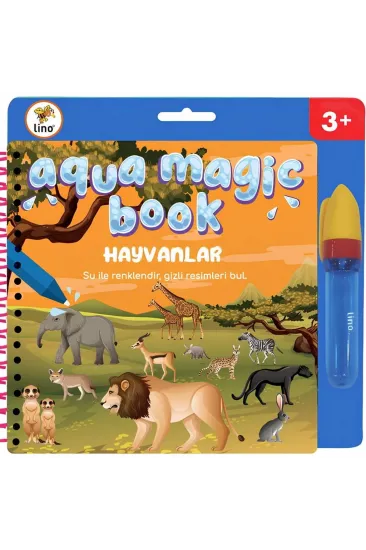 Aqua Magic Book Hayvanlar Sihirli Boyama Kitabı