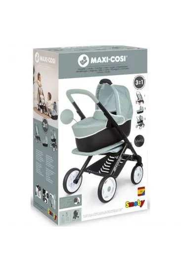 Smoby Maxi-Cosi 3'ü 1 Arada Oyuncak Bebek Arabası 253120 Smoby Maxi-Cosi 3'ü 1 Arada Oyuncak Bebek Arabası 253120