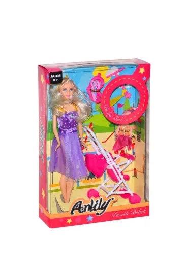 02269 Anlily Pusetli Bebek / +3 yaş 02269 Anlily Pusetli Bebek / +3 yaş