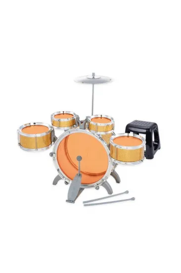 1080080 Eccho, Davul Set - Jazz Drum / 5 adet Davul, Zil ve Tabure / +3 yaş 1080080 Eccho, Davul Set - Jazz Drum / 5 adet Davul, Zil ve Tabure / +3 yaş