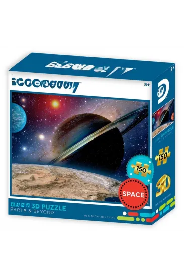 3D Dünya ve Ötesi Puzzle 150 Parça 3D Dünya ve Ötesi Puzzle 150 Parça