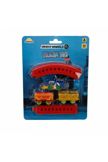 Kurmalı Raylı Mini Tren Seti 11 Parça Kurmalı Raylı Mini Tren Seti 11 Parça