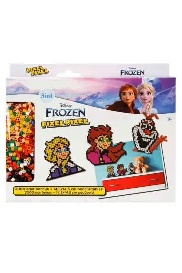 3in1 NessiWorld  Pixel Pixel Boncuk Aktivite ve Oyuncak Seti S00005168