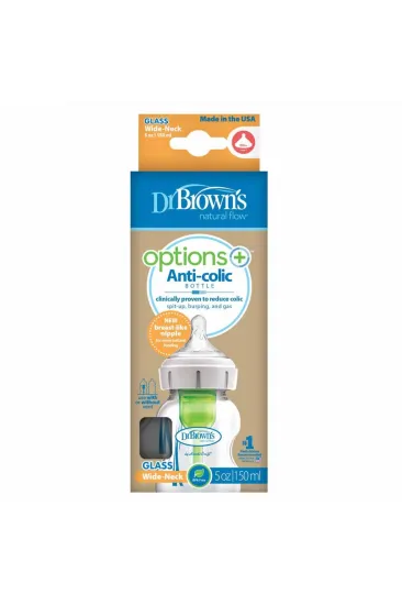 Geniş Ağız Cam Biberon 150 ml (Yeni) Geniş Ağız Cam Biberon 150 ml (Yeni)