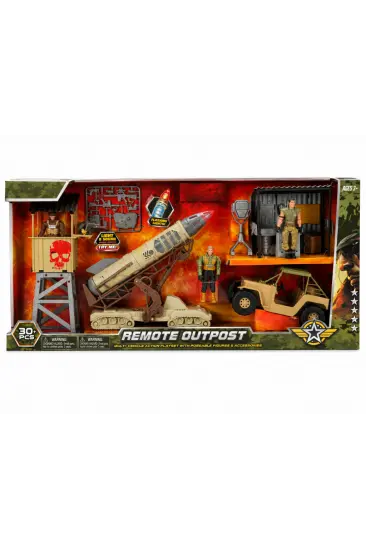 Sesli ve Işıklı The Corps Remote Outpost Oyun Seti Sesli ve Işıklı The Corps Remote Outpost Oyun Seti