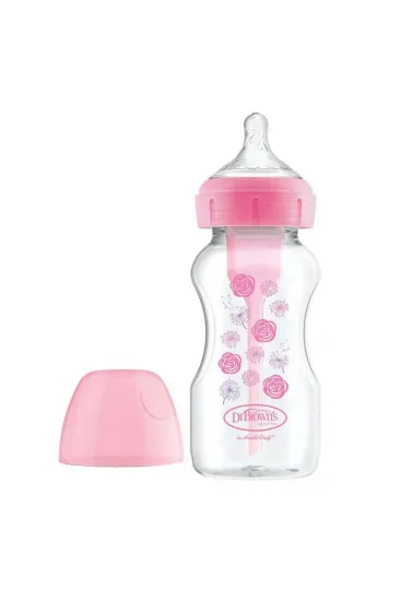 PP Geniş Ağız Options Biberon 270 ml Pembe PP Geniş Ağız Options Biberon 270 ml Pembe
