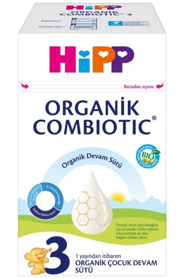 3 Organik Combiotic Bebek Sütü 800 Gr