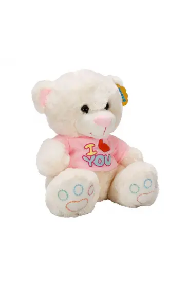8311 SUN-JHN-PFF-SK PELUŞ AYI OTURAN LOVE TSHIRTLÜ 40 CM 2R 8311 SUN-JHN-PFF-SK PELUŞ AYI OTURAN LOVE TSHIRTLÜ 40 CM 2R