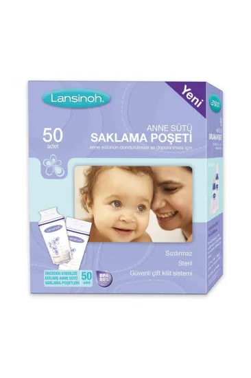 Anne Sütü Saklama Poşeti 50 Adet Anne Sütü Saklama Poşeti 50 Adet