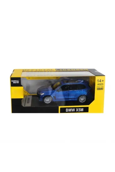 1/3 BMW X5 M Mavi Model Araba