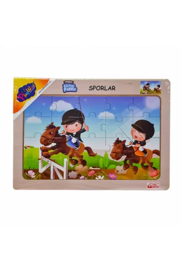 ONY-85-86-87-88 Ahşap Eğitici Puzzle Sporlar -Onyıl ONY-85-86-87-88 Ahşap Eğitici Puzzle Sporlar -Onyıl