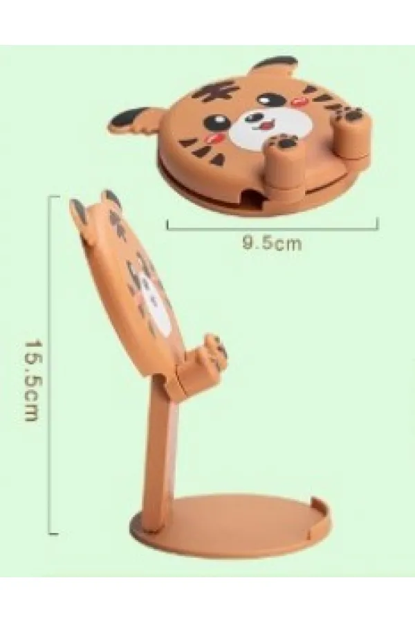 Hayvan Figürlü Masaüstü Telefon Standı 5 Model