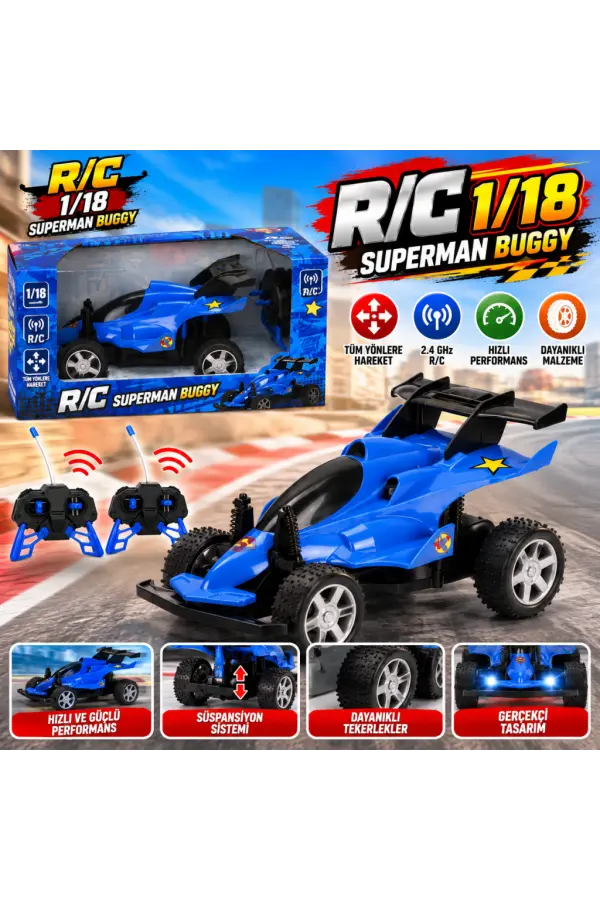 S00006327 R/C ARABA 1/18 BUGGY F/F 40MHZ S00006327 R/C ARABA 1/18 BUGGY F/F 40MHZ