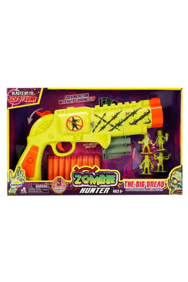 Zombie Hunter Sünger Dart Atan Silah 31 cm Zombie Hunter Sünger Dart Atan Silah 31 cm