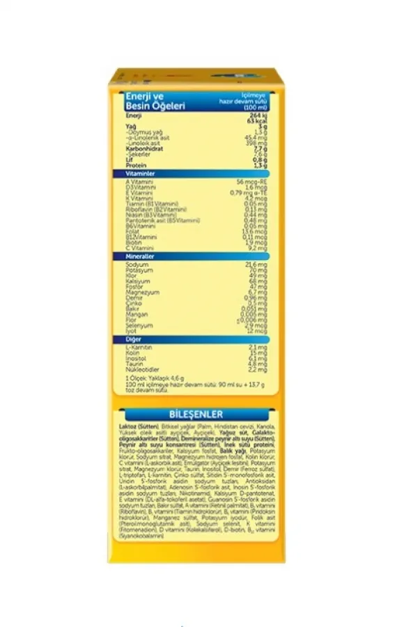 Bebek Devam Sütü No4 400 Gr