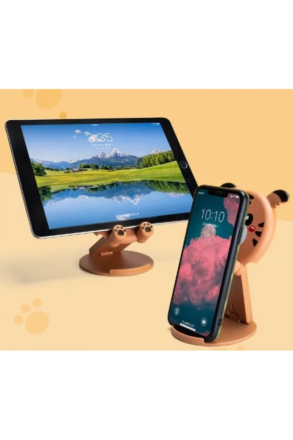 Hayvan Figürlü Masaüstü Telefon Standı 5 Model