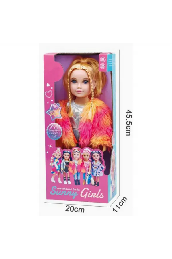 Tatlı Moda Oyuncak Bebeği 40 cm