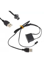 Powermaster 5 Metre 5 Volt Usb Adaptörlü Neon Pembe İp Aydınlatma Pm-6079 Powermaster 5 Metre 5 Volt Usb Adaptörlü Neon Pembe İp Aydınlatma Pm-6079