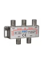 Mag 5-2500 Mhz 1/4 Splitter Mag 5-2500 Mhz 1/4 Splitter
