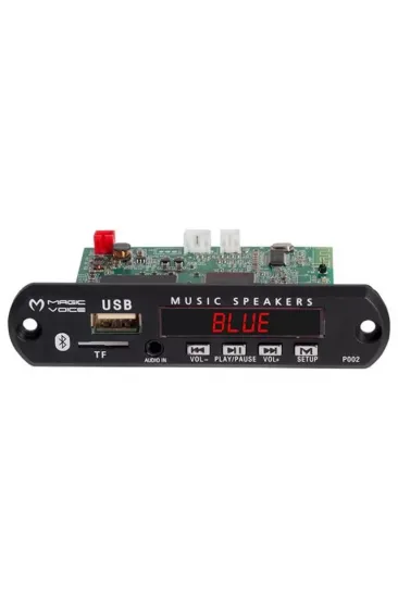 Magicvoice Mp5 Usb-sd-mmc-bluetooth 12v-500ma Kumandalı Çevirici Dijital Video Player Board Magicvoice Mp5 Usb-sd-mmc-bluetooth 12v-500ma Kumandalı Çevirici Dijital Video Player Board