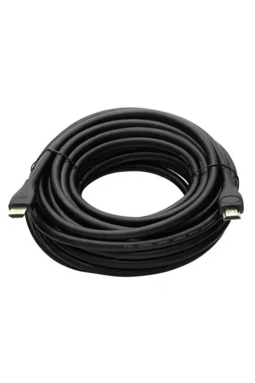 Fully G-507ff Plastik Düz Siyah 30 Metre Gold Poşetli Hdmi Kablo Fully G-507ff Plastik Düz Siyah 30 Metre Gold Poşetli Hdmi Kablo